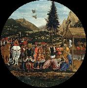 DOMENICO VENEZIANO The Adoration of the Magi oil painting reproduction